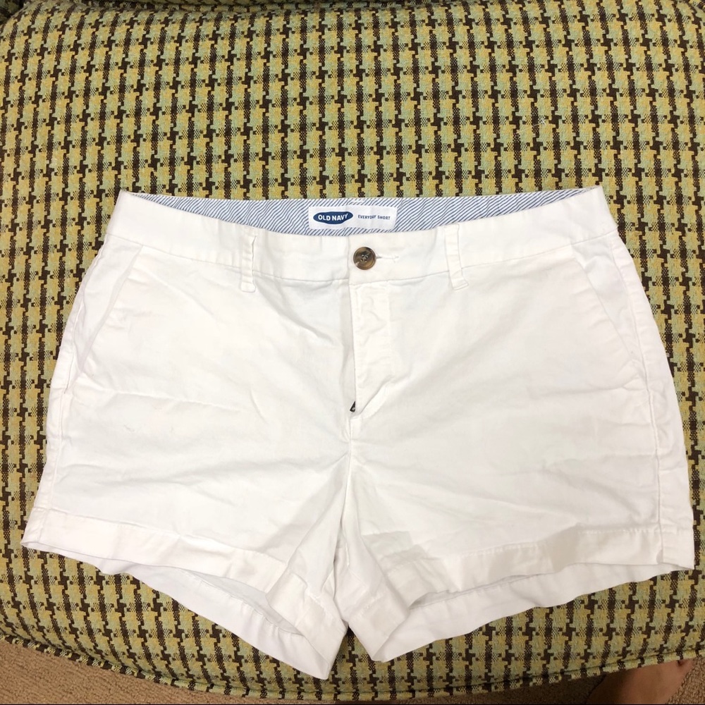 White shorts